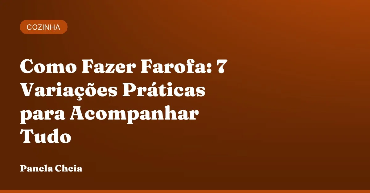 Prato de comida brasileira com acompanhamentos tradicionais